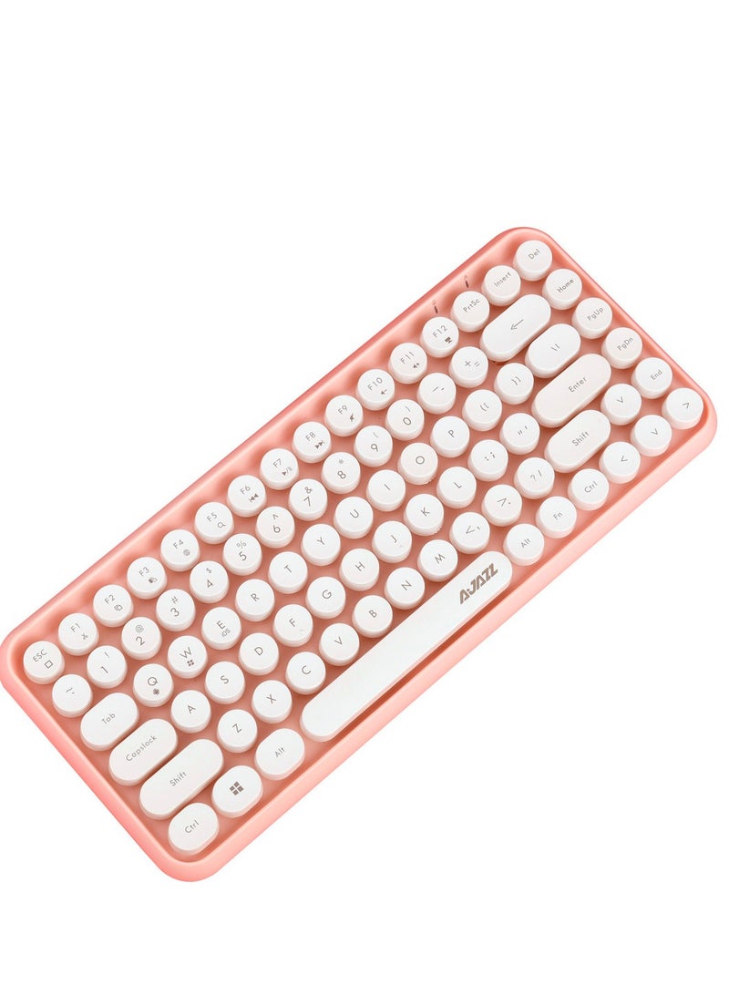 Ajazz Bluetooth Keyboard - Tablet Laptop Home Office - Punk 84 Key Phone Keyboard  - Image 4