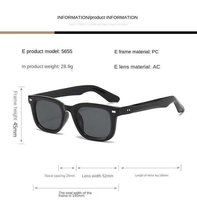 Sunglasses UV Protection Fashion MN5655 - Image 4