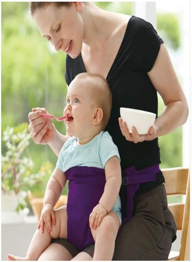 Chavda Harness Seat for High Chair Baby Feeding Safety Seat with Strap, Toddler Booster Harness Belt Portable Dining Seat Strap for Travel Home Restaurant Shopping (Multicolor) - Image 2