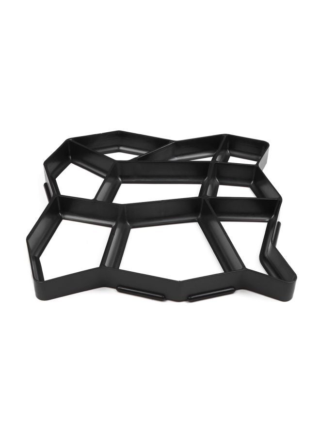 NIBEMINENT Concrete Cement Stone Design Paver Walk Mould Black 43x43centimeter - Image 2