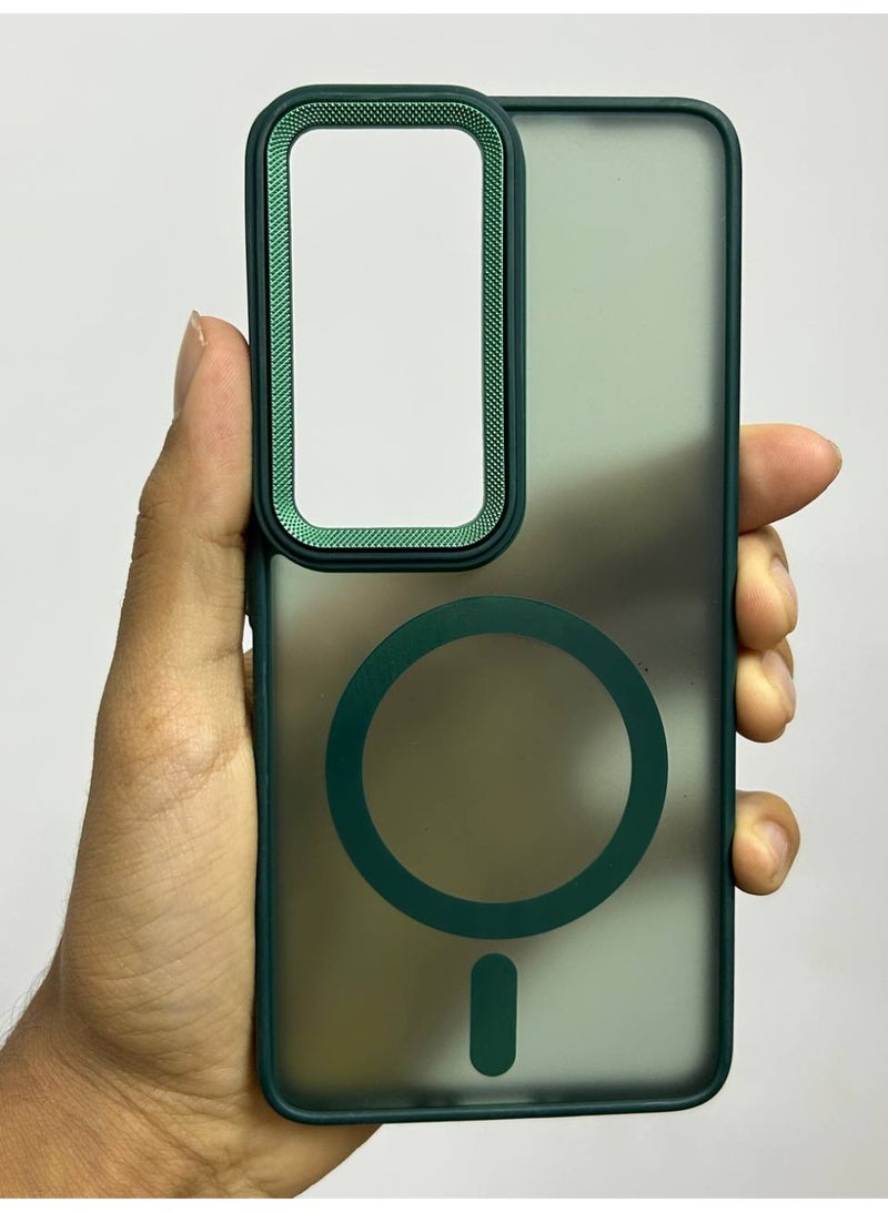 Magsafe Generic Back Case Compatible with Vivo V50 Lite phone. - Image 1