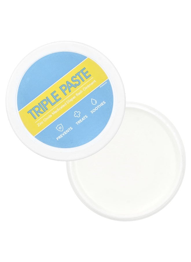 Triple Paste Triple Paste, Zinc Oxide Medicated Diaper Rash Ointment, Fragrance-Free, 8 oz (227 g)  - Image 4