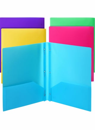 Folders with Pockets and Prong, Plastic, Pocket Folders, Folders with Prongs, File Folders with Fasteners, 2 Pocket Folder, Folder with Pockets, Two Pocket Folder, 3 Prong Folders. 5 PCS - pzsku/Z48508B69C95B62612FECZ/45/_/1684374955/05986dbd-d3d1-41be-9b10-d74d6e6c55d7