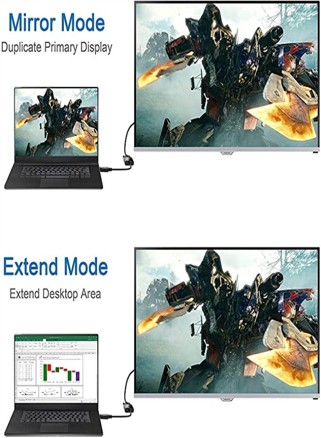 Goolsky محول HDMI إلى VGA مطلي بالذهب، ذكر إلى أنثى للكمبيوتر، سطح المكتب، اللابتوب، الكمبيوتر الشخصي، الشاشة، البروجيكتور، HDTV - Image 4