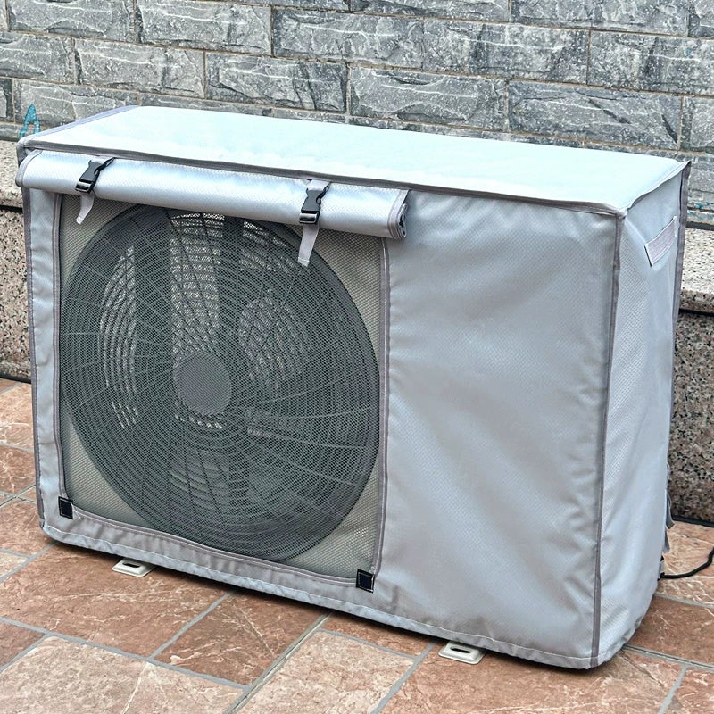 2025 new wall-mounted cabinet air conditioner protection dust cover waterproof sunscreen suitable for Midea brand outdoor host - Image 1