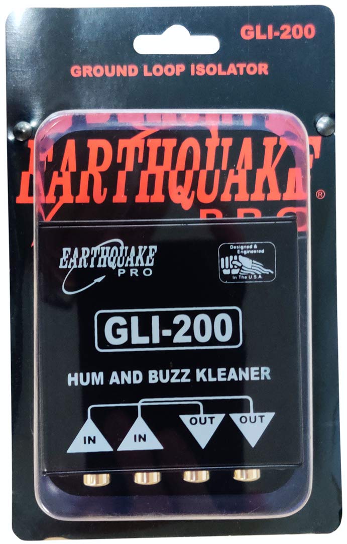 Earthquake Sound GLI-200 Hum and Buzz Kleaner 600 Ohm RCA in/Out Ground Loop Isolator - Image 4
