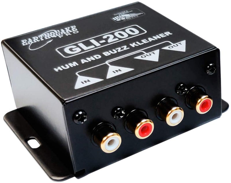 Earthquake Sound GLI-200 Hum and Buzz Kleaner 600 Ohm RCA in/Out Ground Loop Isolator - Image 2