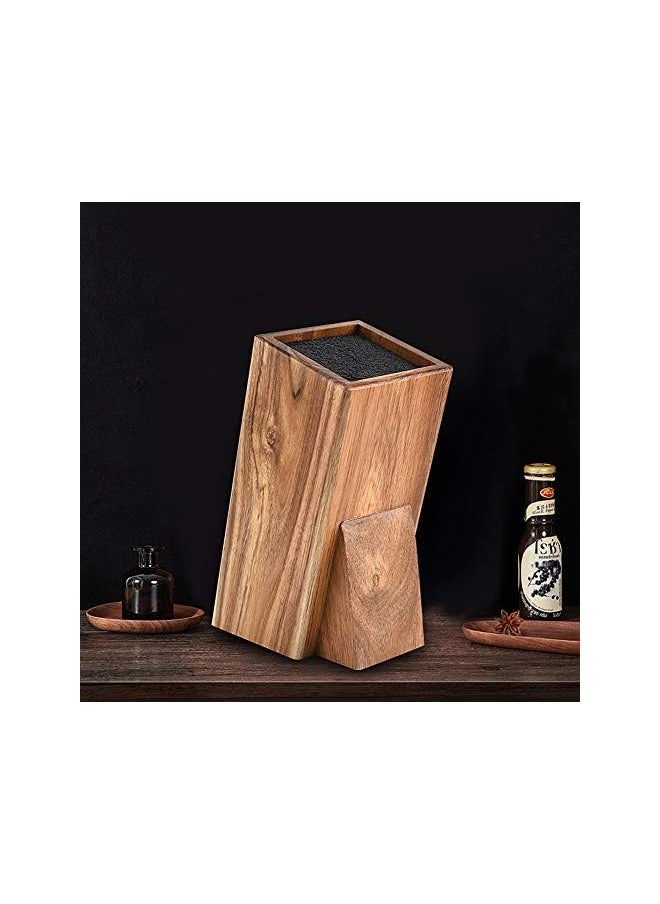 vesus - Universal Acacia Wood Knife Holder - Image 1