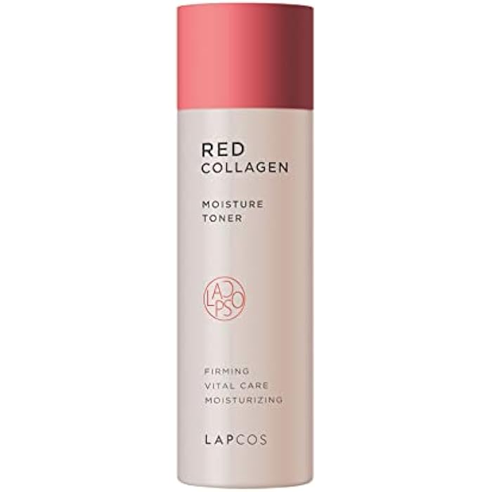 LAPCOS Red Collagen Toner (4.39 Fl Oz) New Vegan Formula Face Toner | Rebalance & Hydrate Skin with Niacinamide & Collagen - Image 1