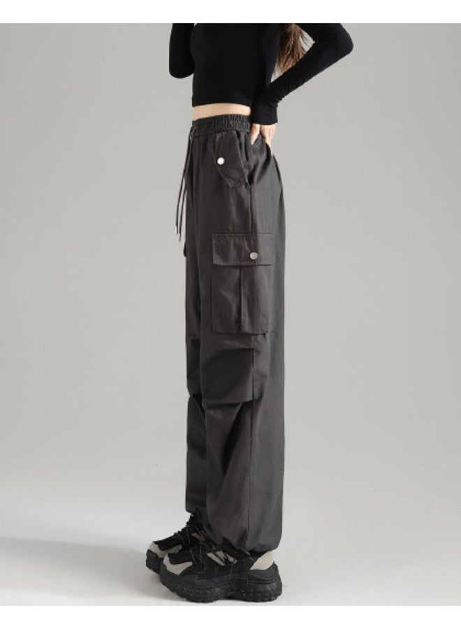TonLion Women's Cargo Pants Casual Loose Fit Workwear Trousers Fashionable Versatile Cargo Pants For Women - Image 1