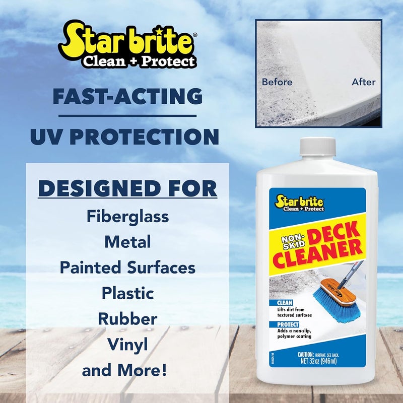 Non-Skid Deck Cleaner & Protectant - Wash Grime out of Non-Slip Surfaces & Protect from Future Stains - 32 OZ (085932PW) - Image 4