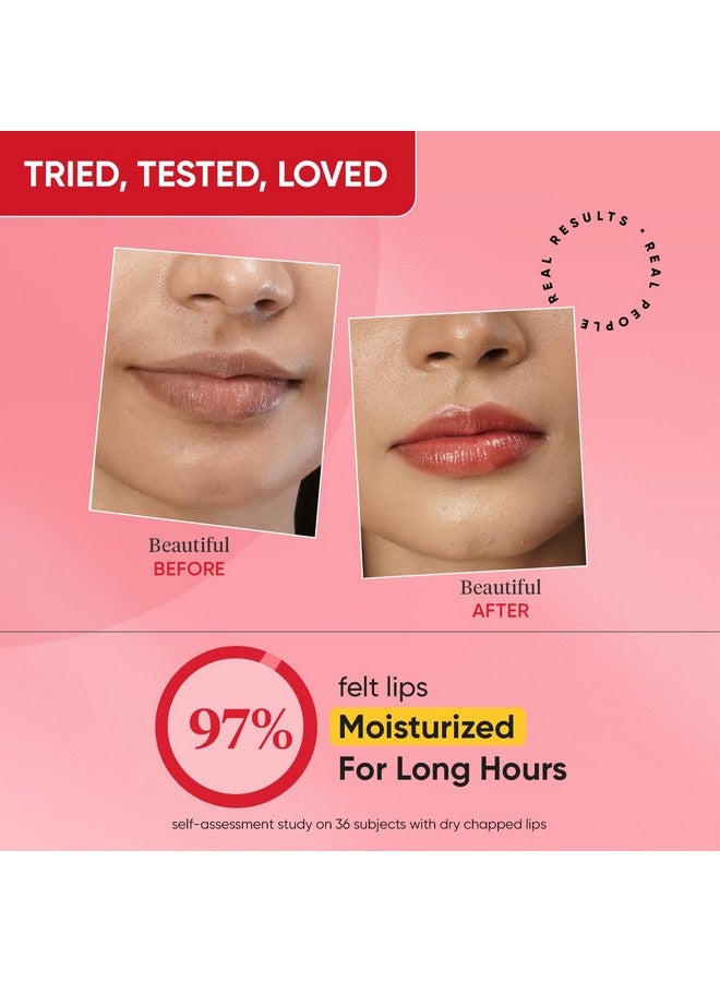 دوت آند كي مرطب شفاه دوت آند كي بنكهة الفراولة (١٢ غرامًا) | شفاه ناعمة ومشرقة بشكل طبيعي | مرطب شفاه ملون بعامل حماية من الشمس ٥٠ وفيتاميني سي و إي | مرطب شفاه للشفاه الجافة والداكنة | مرطب شفاه للنساء - Image 5