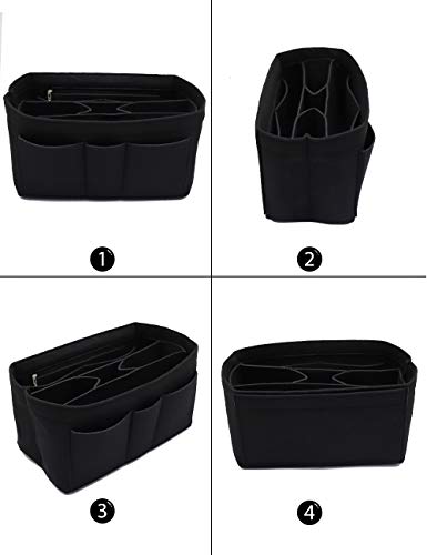 LEXSION Felt Insert Bag Organizer Bag In Bag For Handbag Purse Organizer Fits Speedy Neverful - Image 4