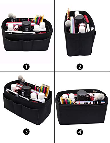 LEXSION Felt Insert Bag Organizer Bag In Bag For Handbag Purse Organizer Fits Speedy Neverful - Image 5