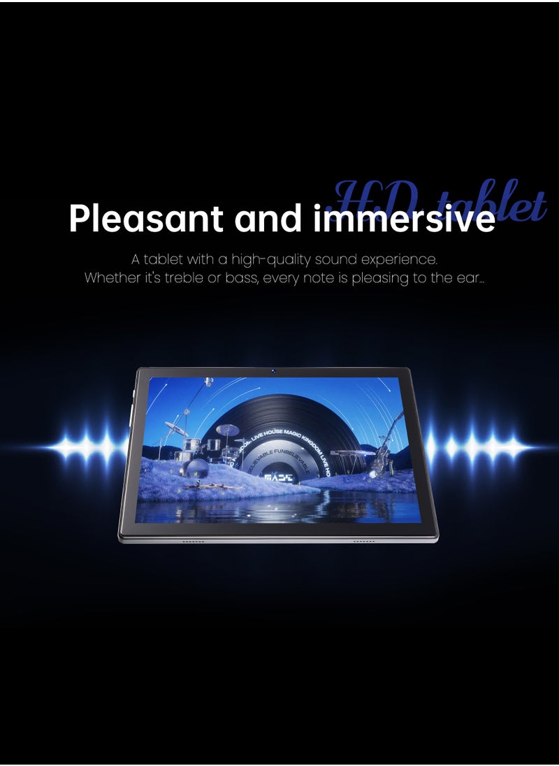 X - Prime S25 Ultra+ 10.1" HD Display Android Slim Smart Tablet PC with Keyboard 16GB RAM 1TB ROM Dual SIM 5G Network Wi-Fi Tablet Dual Camera Octa-Core Tab Grey  - Image 3