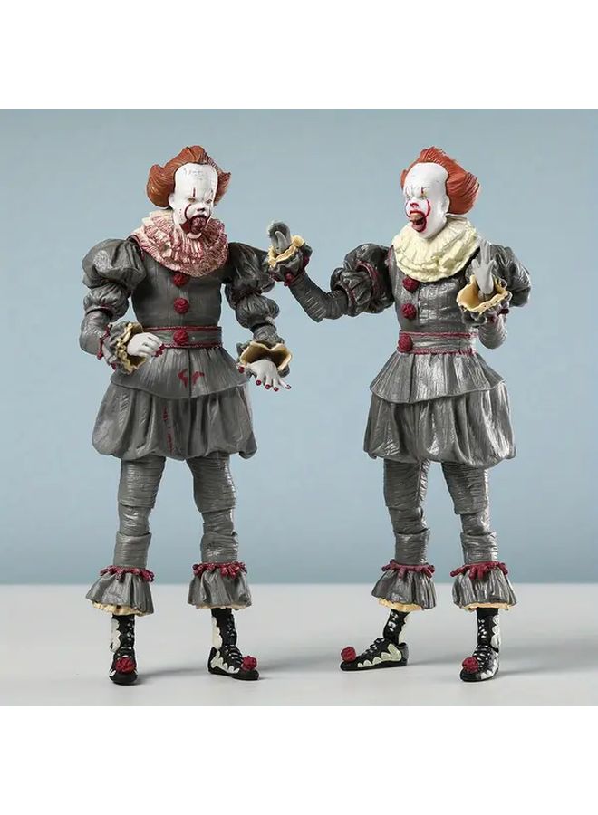 Horror Movie Character Action Figure Model Toy Doll With 3 Different Heads Halloween Gift Collectible - Image 1