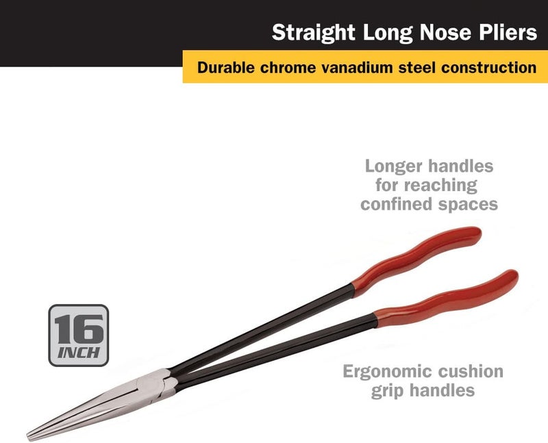 TITAN 60781 Long Nose Pliers, 16 - Image 2