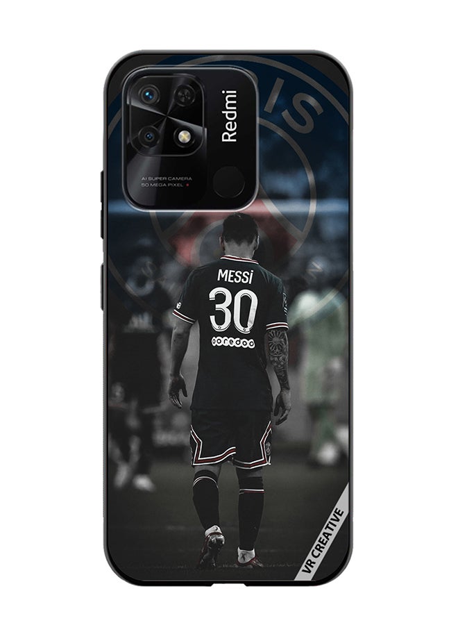 VR CREATIVE Protective Case Cover For Xiaomi Redmi 10C Messi Design Multicolour - Image 1