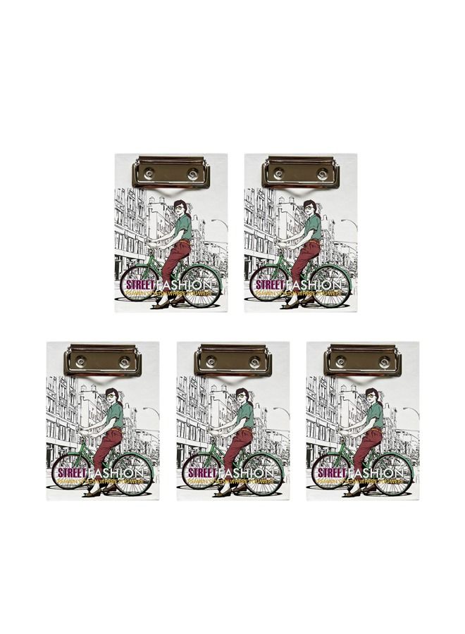 شيانغ يو خمسة قطع قرطاسية هدية حافظة مع دبوس معدني - Image 1