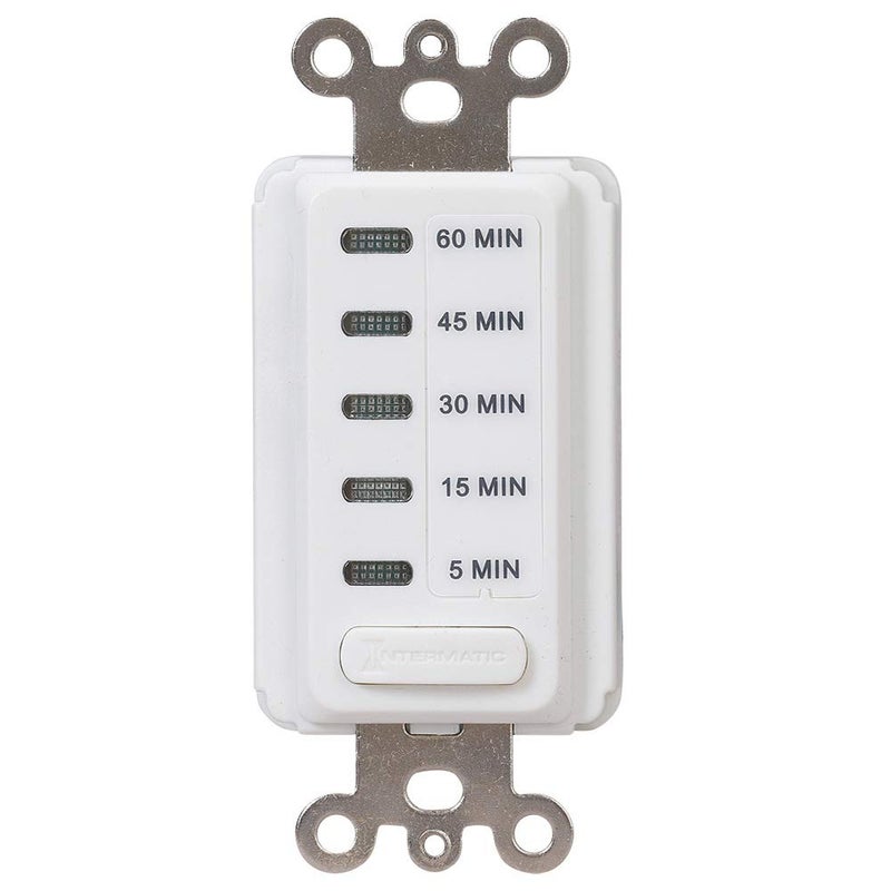 Intermatic Intermatic EI205W 5/15/30/45/60 Minute Electronic in-Wall Countdown Auto-Off Timer, White  - Image 2