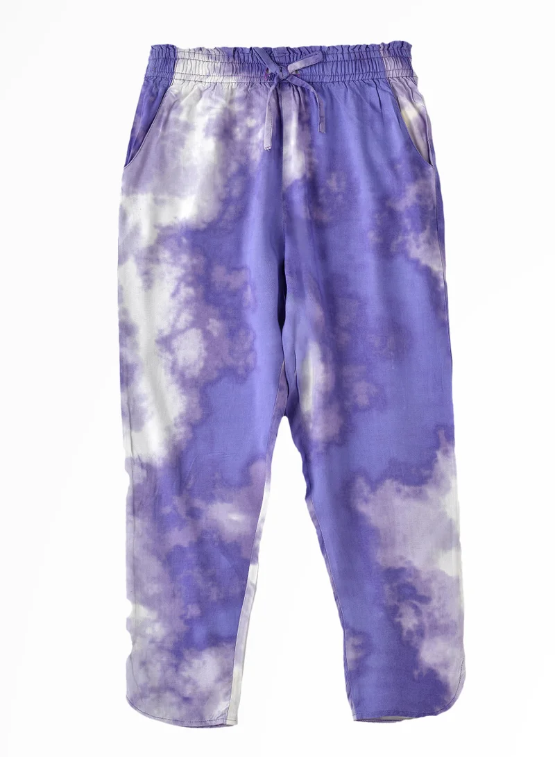 Jelliene Trendsetter: Girls' Comfy Crepe Pants Effortless Style for Summer