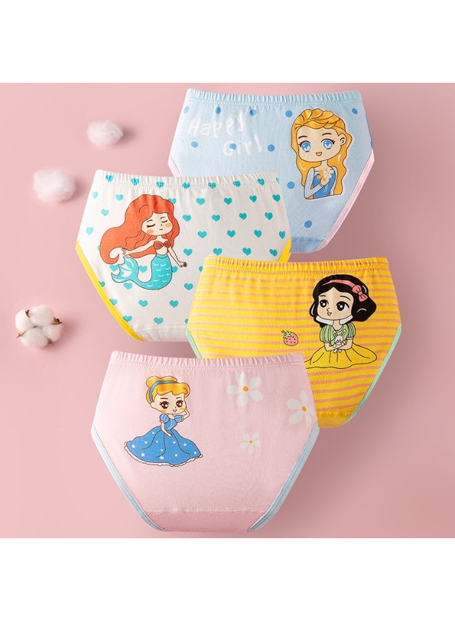 KUYING New Comfortable Skin friendly Breathable Underwear Set 0f 4 