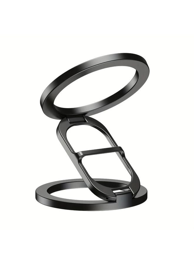 Bright Silvery Magnetic Phone Stand Foldable Multi Functional Compatible With iPhone 16 15 14 13 12 Pro Max - Image 5