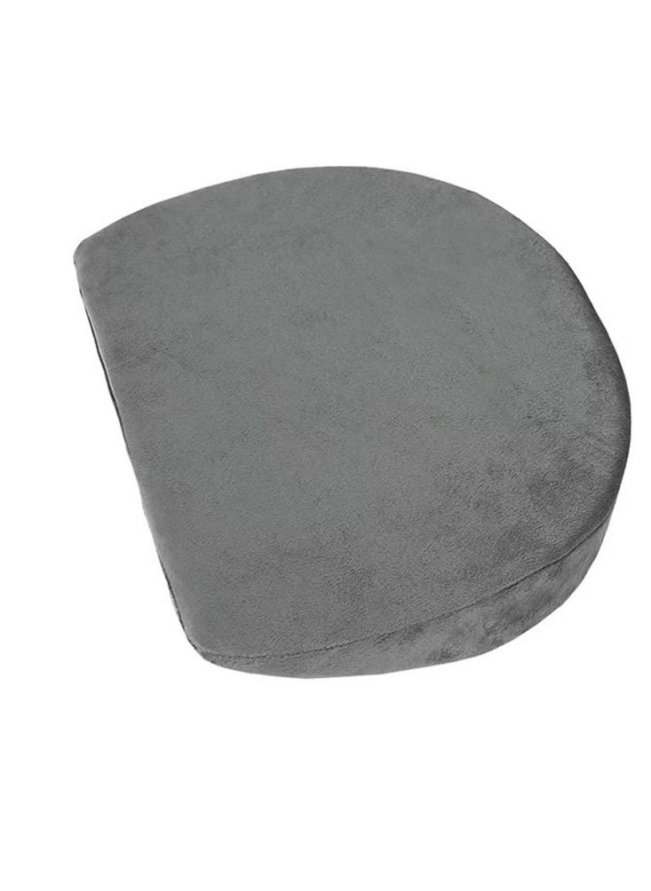 CATANES Pregnancy 1 Pack Pillow Wedge For Sleeping belly Support, Maternity Wedge Pillow Dark Grey  - Image 2