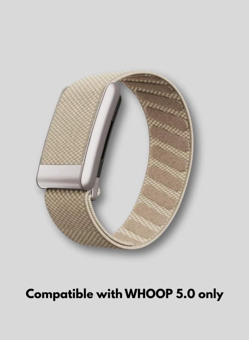 هوميفا سوار رياضي بديل من SuperKnit لأجهزة WHOOP 5.0 وWHOOP One وPeak - سوار معصم رياضي قابل للتهوية وجاهز لتخطيط القلب الكهربائي، قابل للتعديل ليناسب التدريب والنادي الرياضي والأنشطة اليومية - Image 2