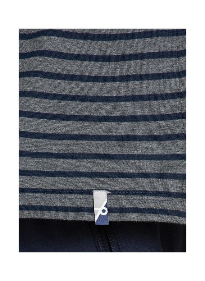 JOCKEY - Jockey 2715 Men Super Combed Cotton Rich Striped Round Neck Half Sleeve T Shirt - Image 1