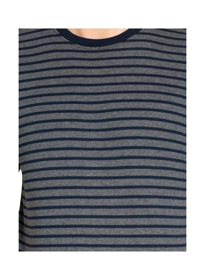JOCKEY - Jockey 2715 Men Super Combed Cotton Rich Striped Round Neck Half Sleeve T Shirt - Image 1