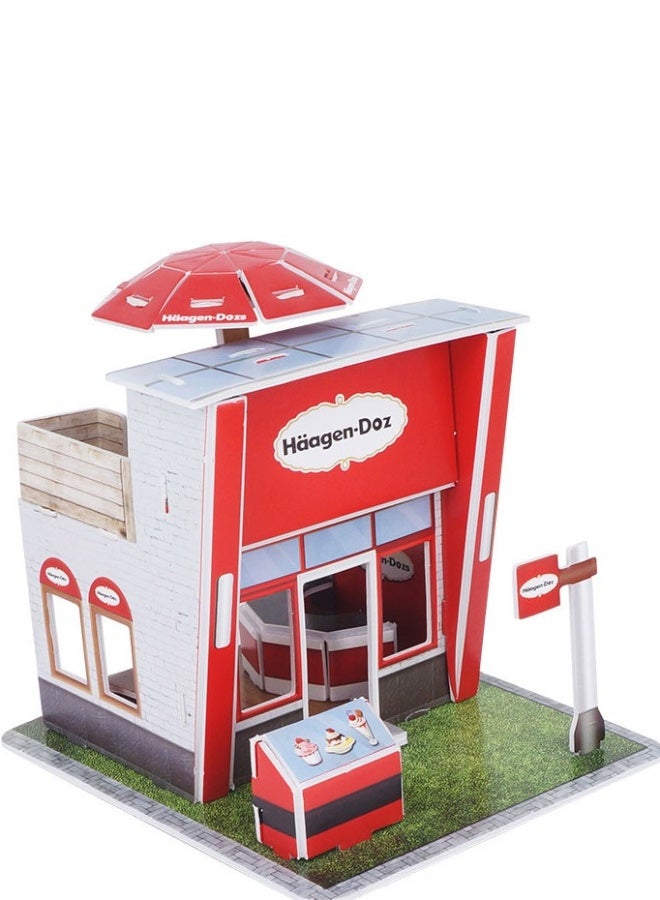 Beauenty Puzzle stereo puzzle 3d street scene