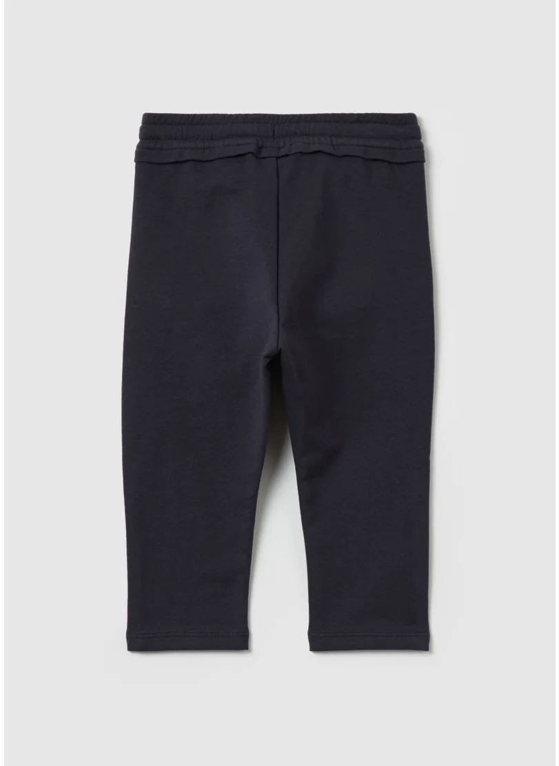 Ovs Fleece joggers with pockets and drawstring