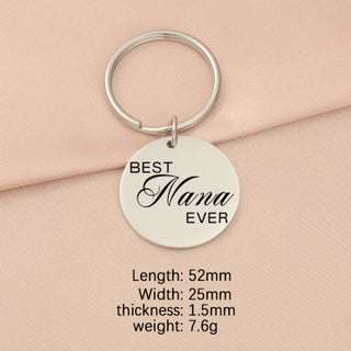 Cross-border hot selling stainless steel hanging DIY glossy laser lettering logo small tag jewelry pendant keychain Steel Nana - pzsku/Z4851992DE08E143BA5EBZ/45/1746187164/c28cfec2-a04d-41ed-bd3f-682a62523ba1