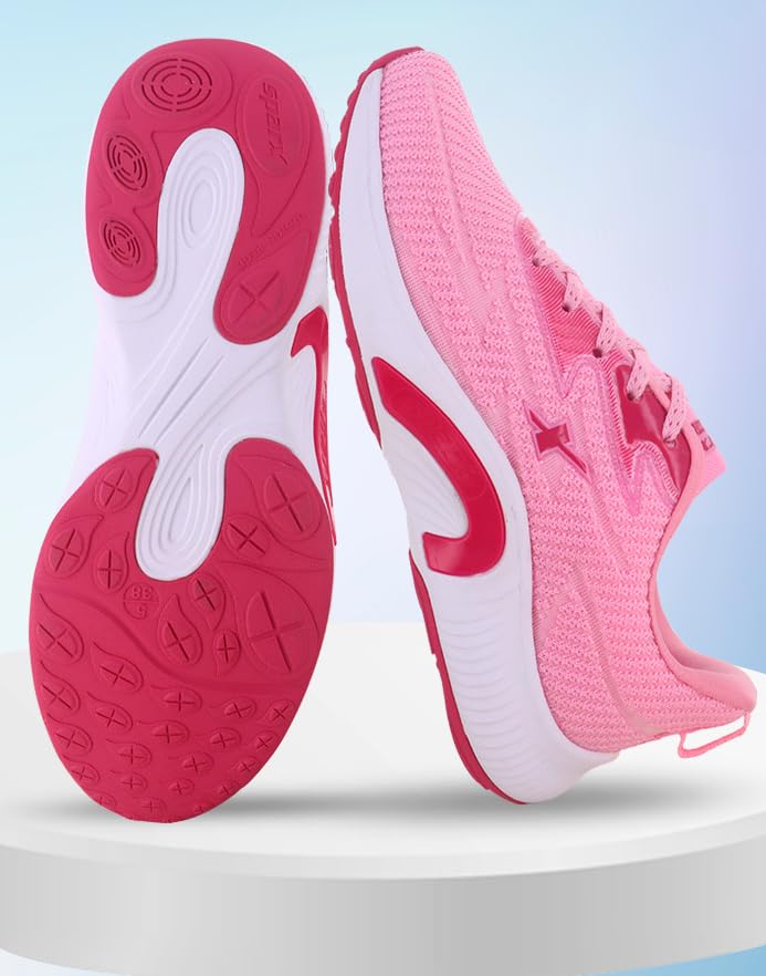 SPARX Womens SL 244 | Enhanced Durability & Soft Cushion | Pink Running Shoe - 7 UK (SL 244) - Image 3