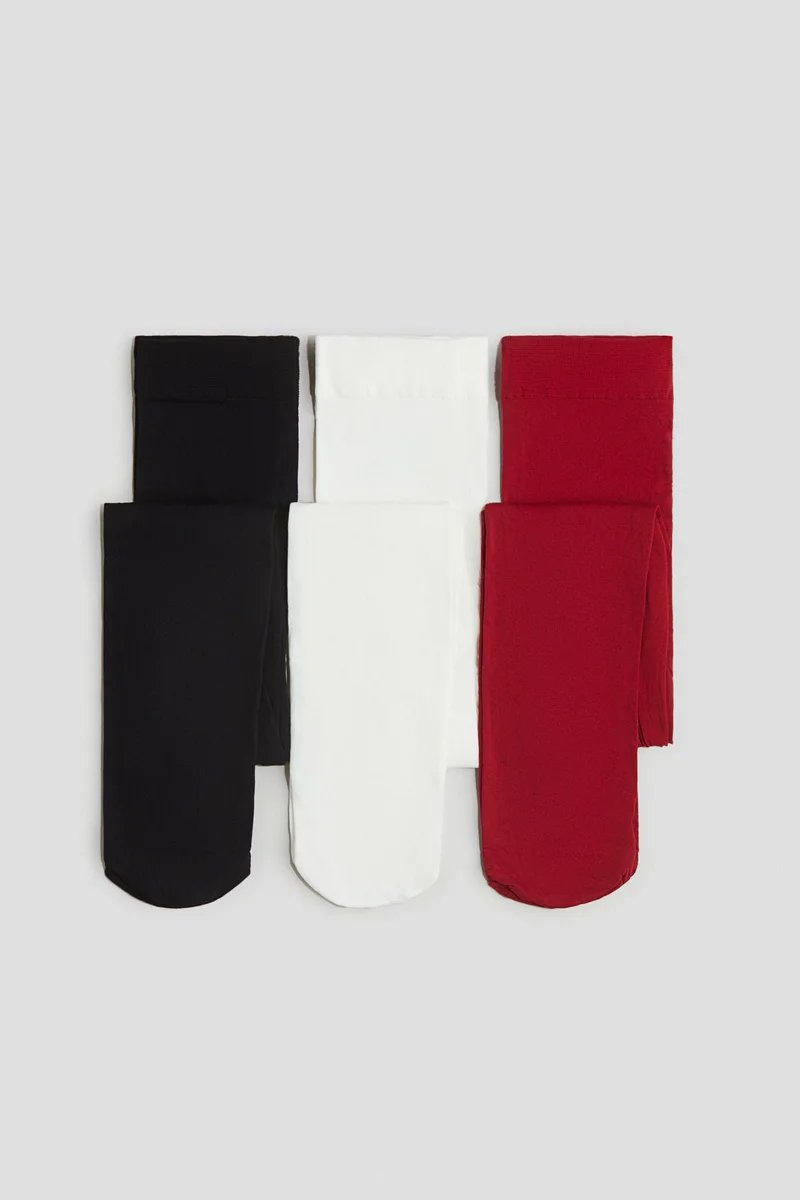 H&M 3-pack tights