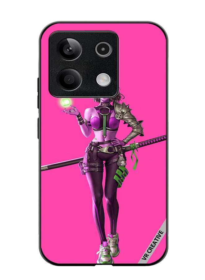 VR CREATIVE Protective Case Cover For Xiaomi Poco X6 Fantasy Girl Design Multicolour - Image 1
