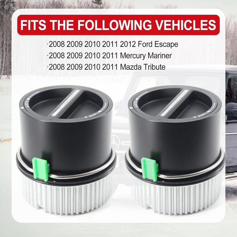FEXON 4WD Auto Locking Hub Pair Kits Replacement for 1999-2004 Ford F250 F350 F450 F550 Super Duty 2000-2005 Excursion 2001 2002 Lincoln Navigitor Expedition 1C3Z-3B396-CB 600-203 - Image 5