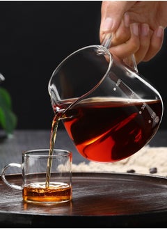 EqiEch V60 Coffee Server Heat Resistant Glass Coffee Maker Pour Over Coffee Tea Server Kettle Barista Server 600ml  - Image 2