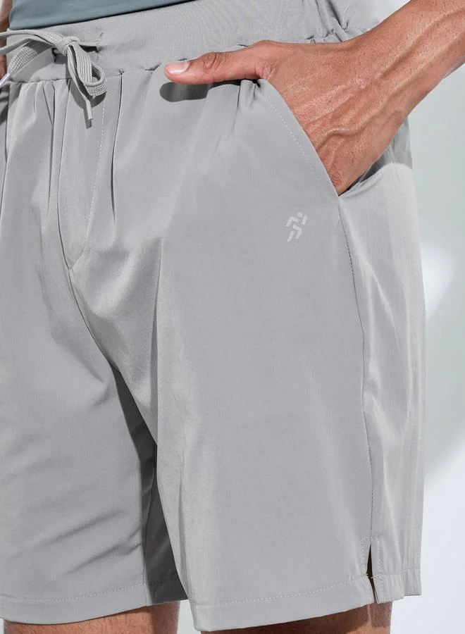 Styli Active Grey Men Grey Performance Training Shorts for Men | Best Price UAE
