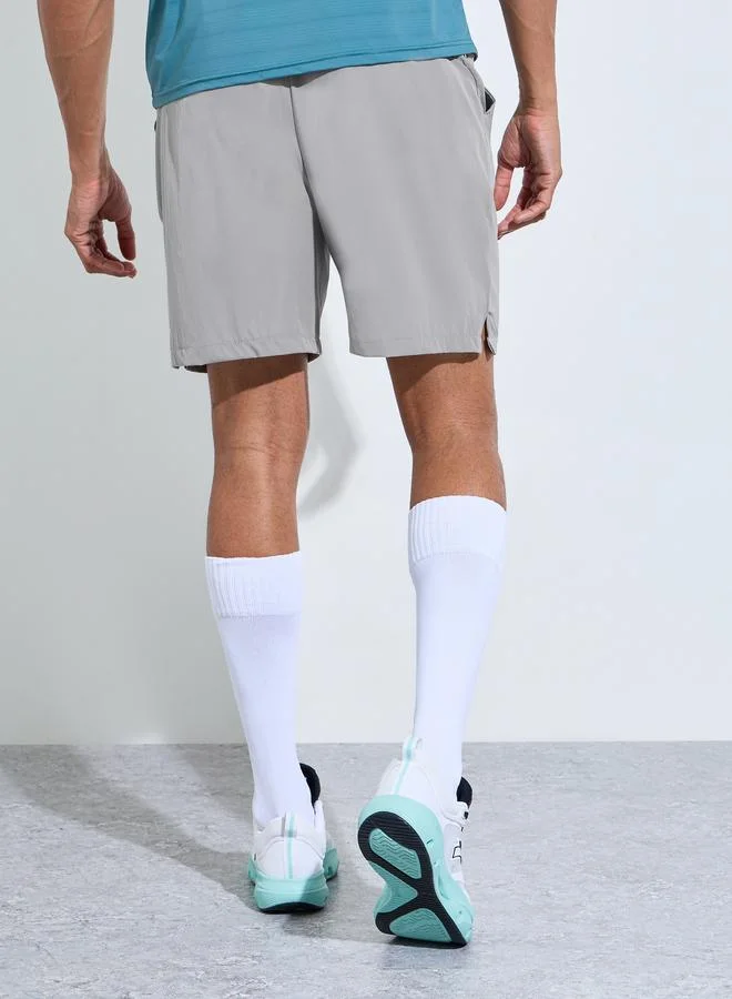 Styli Active Grey Men Grey Performance Training Shorts for Men | Best Price UAE