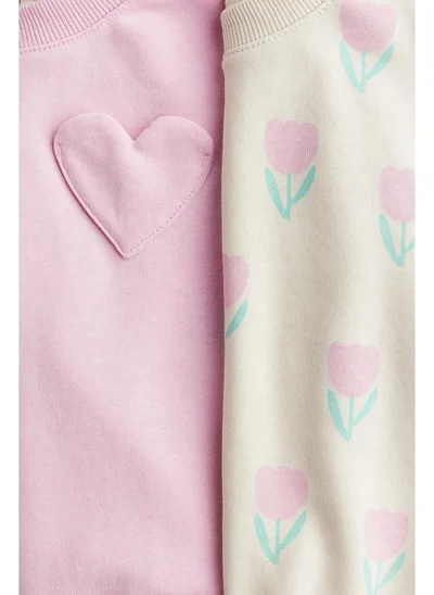 H&M 2-pack puff-sleeved sweatshirts