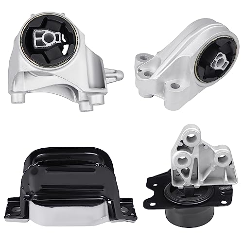 JDMON Engine Motor Transmission Mount Replacement for 2010-2017 Chevrolet Equinox, GMC Terrain L4 2.4L Auto Trans Compatible with A5659,A5562,A5618,A5633 OE#20840184,20840181,20840183,20839834 - Image 1