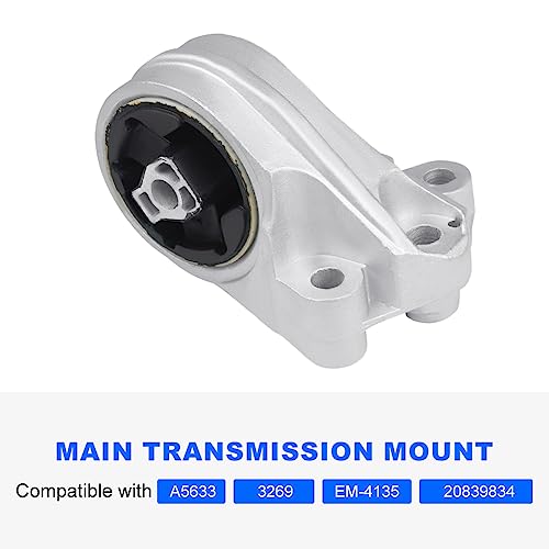 JDMON Engine Motor Transmission Mount Replacement for 2010-2017 Chevrolet Equinox, GMC Terrain L4 2.4L Auto Trans Compatible with A5659,A5562,A5618,A5633 OE#20840184,20840181,20840183,20839834 - Image 4