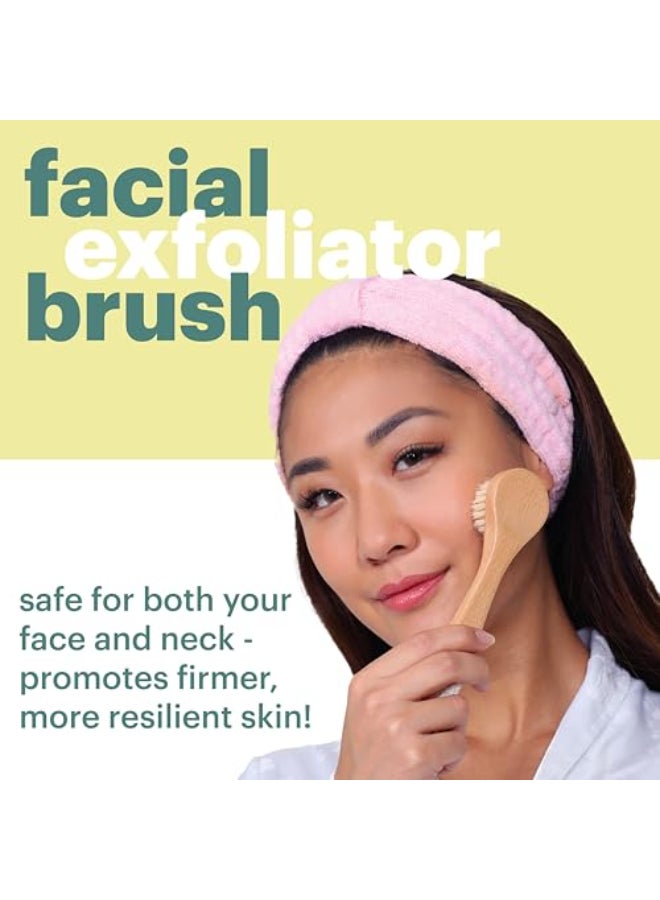 afterspa فرشاة الوجه للتقشير من Afterspa - فرشاة وجه لطيفة - خالية من القسوة ونباتية - عبوة من 12 فرشاة وجه - Image 3