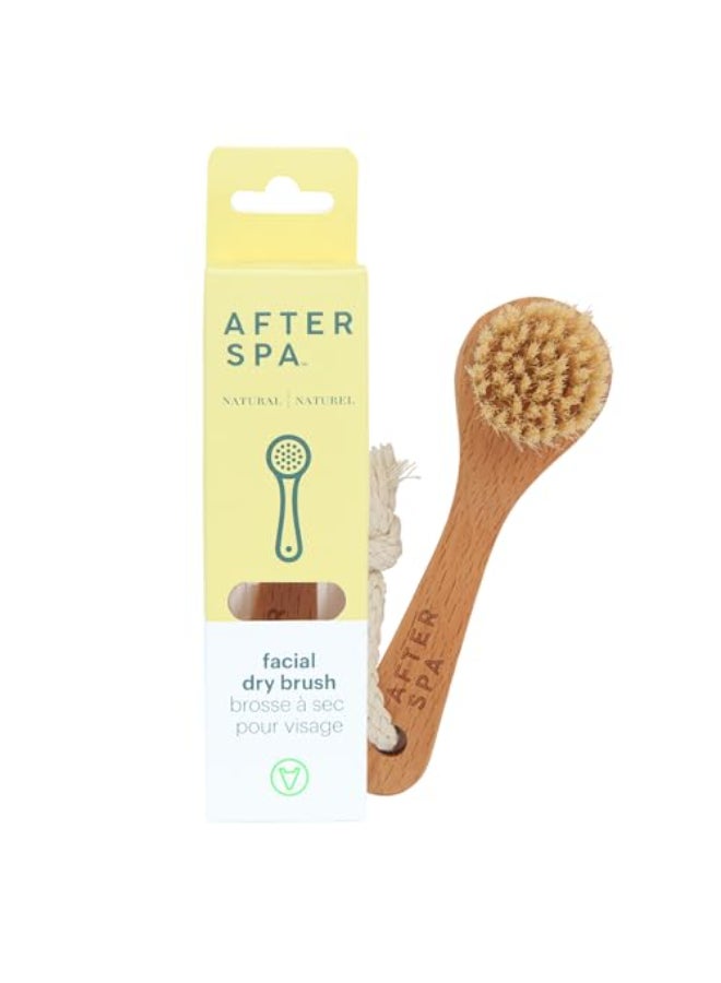 afterspa فرشاة الوجه للتقشير من Afterspa - فرشاة وجه لطيفة - خالية من القسوة ونباتية - عبوة من 12 فرشاة وجه - Image 1