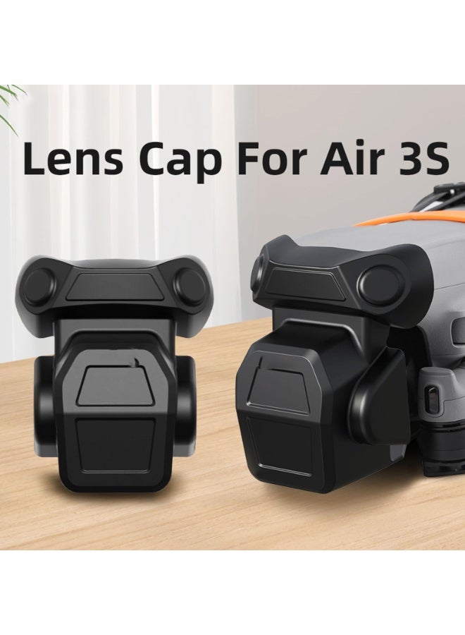 Gimbal Protector, Drone Lens Cap Protector For DJI AIR 3S, Lens Cover Dustproof Cap Compatible With DJI AIR 3S Drone Accessories Replacement Part Gimbal Guard - Image 2