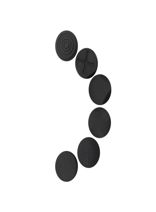 Qintreesify 6Pcs Black Silicone Thumb Stick Grips Caps Analog Thumbstick Joystick Cap Cases and Storage for PS PSV 2000 PSV 1000 - Image 5
