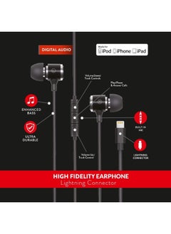 Trands Trands Lightning MFI Stereo Earphone TR-HS2075, Wired  - Image 3