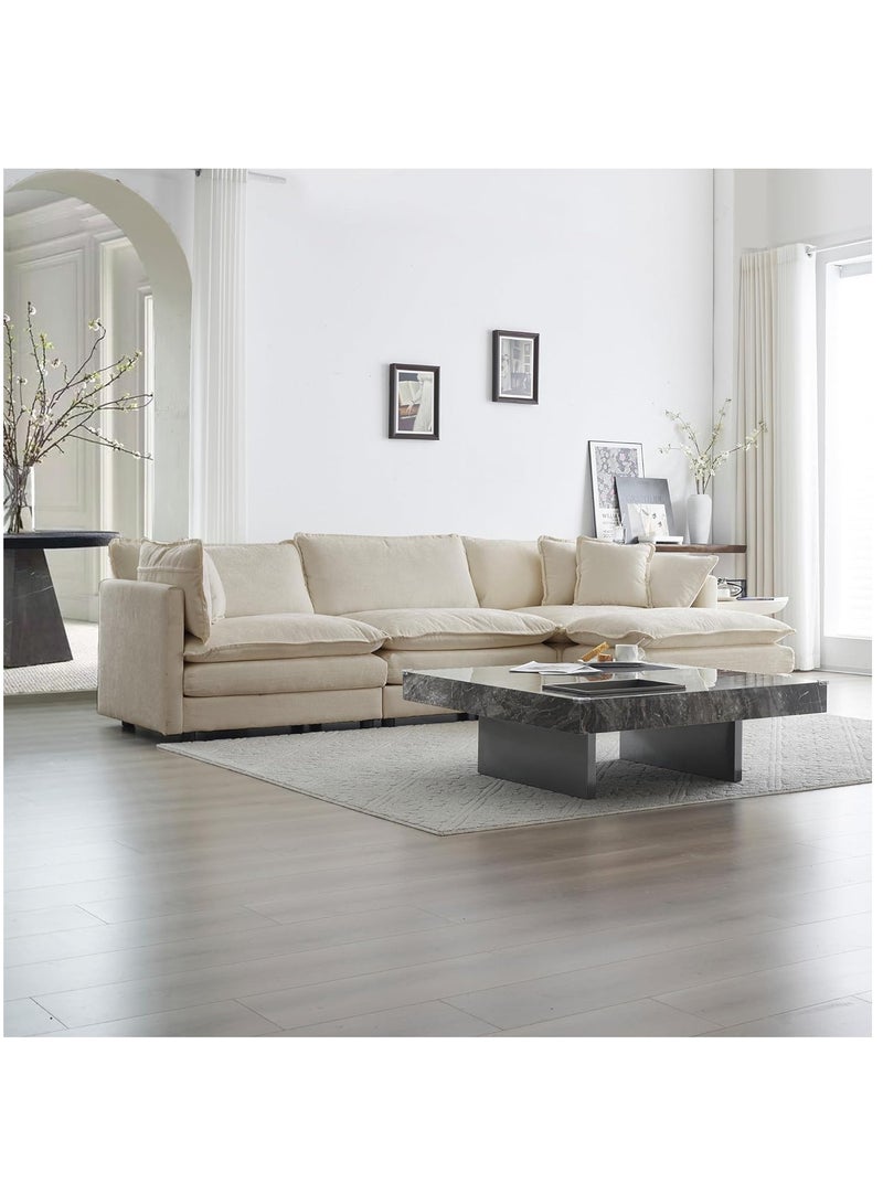 Comfynest Modern and Unique L Shaped Couch Design for Your Living Room  - Image 2
